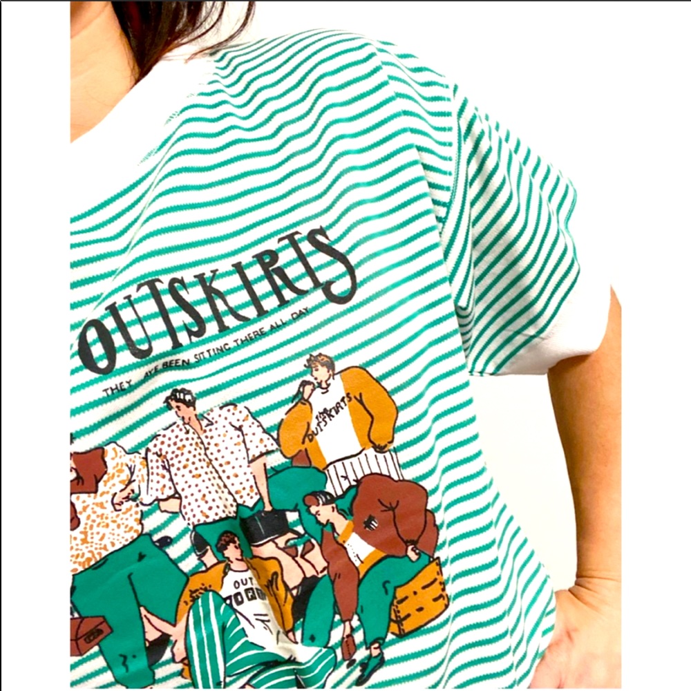 Vintage. The Outskirts tee.